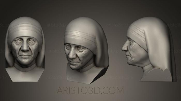 Busts and bas-reliefs of famous people (BUSTC_0436) 3D model for CNC machine